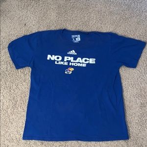 KANSAS JAYHAWKS ADIDAS T-SHIRT (unisex)